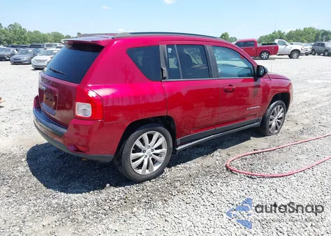 2012 Jeep Compass Latitude из США, поврежденный, VIN 1C4NJCEA8CD706815